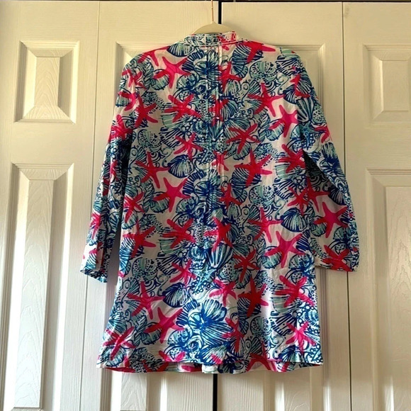 Lilly Pulitzer “She She Shells” Sarasota Tunic with Beaded Embellishments size M - Picture 8 of 8